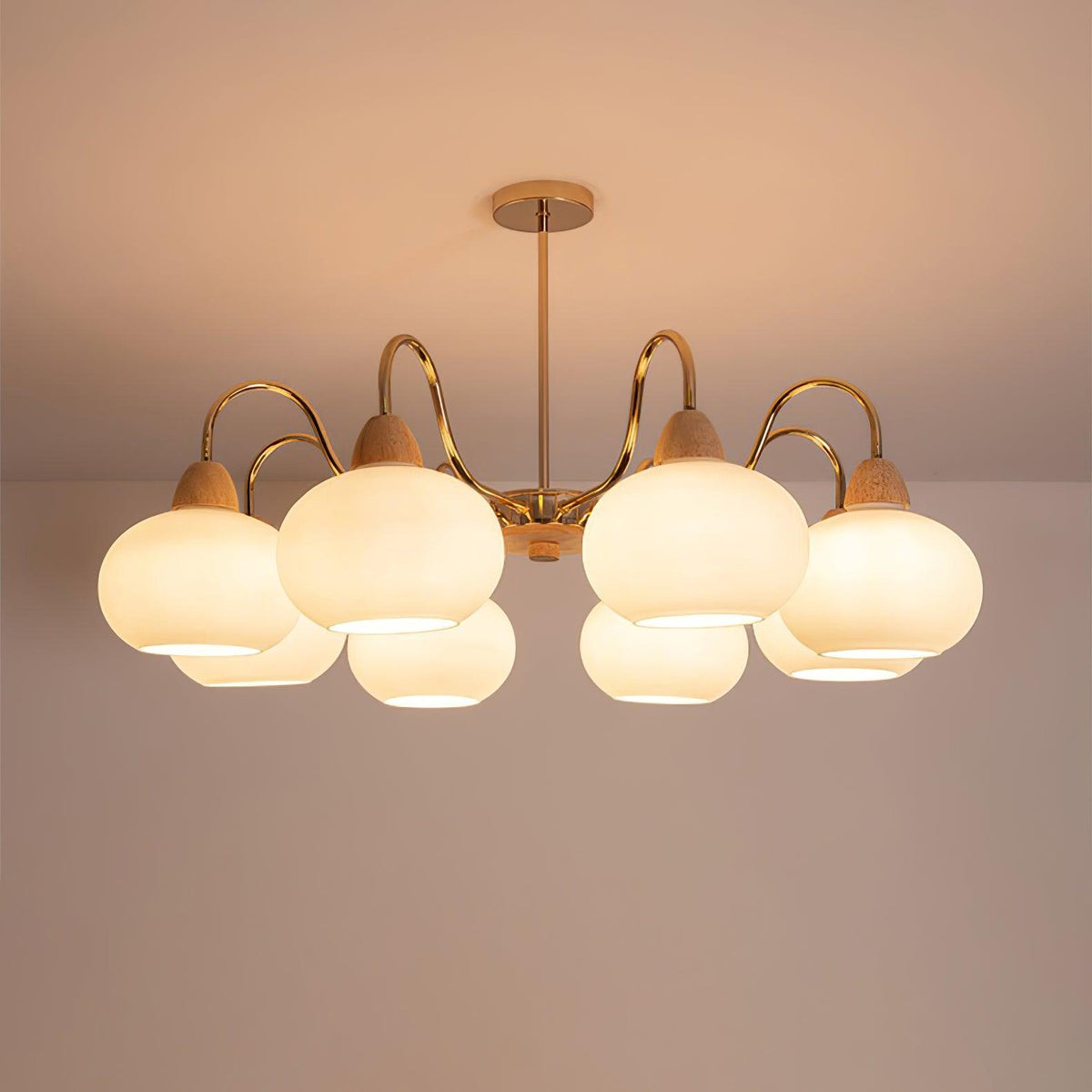 Zevena Glass Chandelier