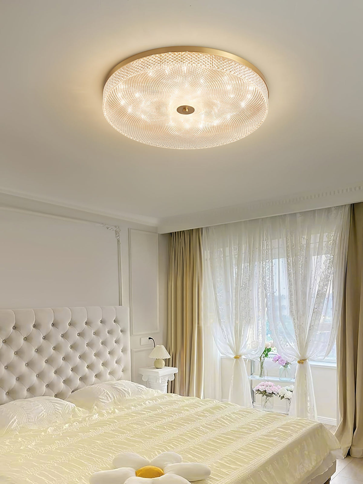 Ovelion Modern Minimalist Striped Ceiling Light