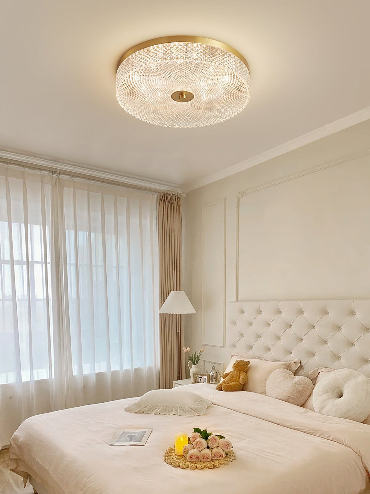 Ovelion Modern Minimalist Striped Ceiling Light