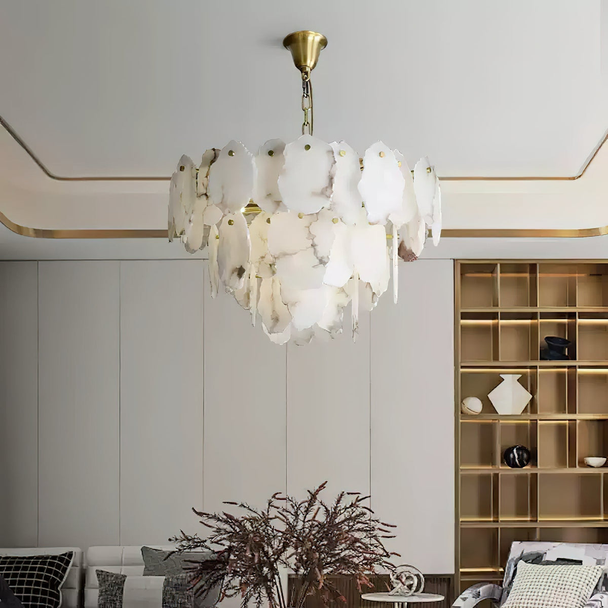 Nivorian Alabaster Chandelier