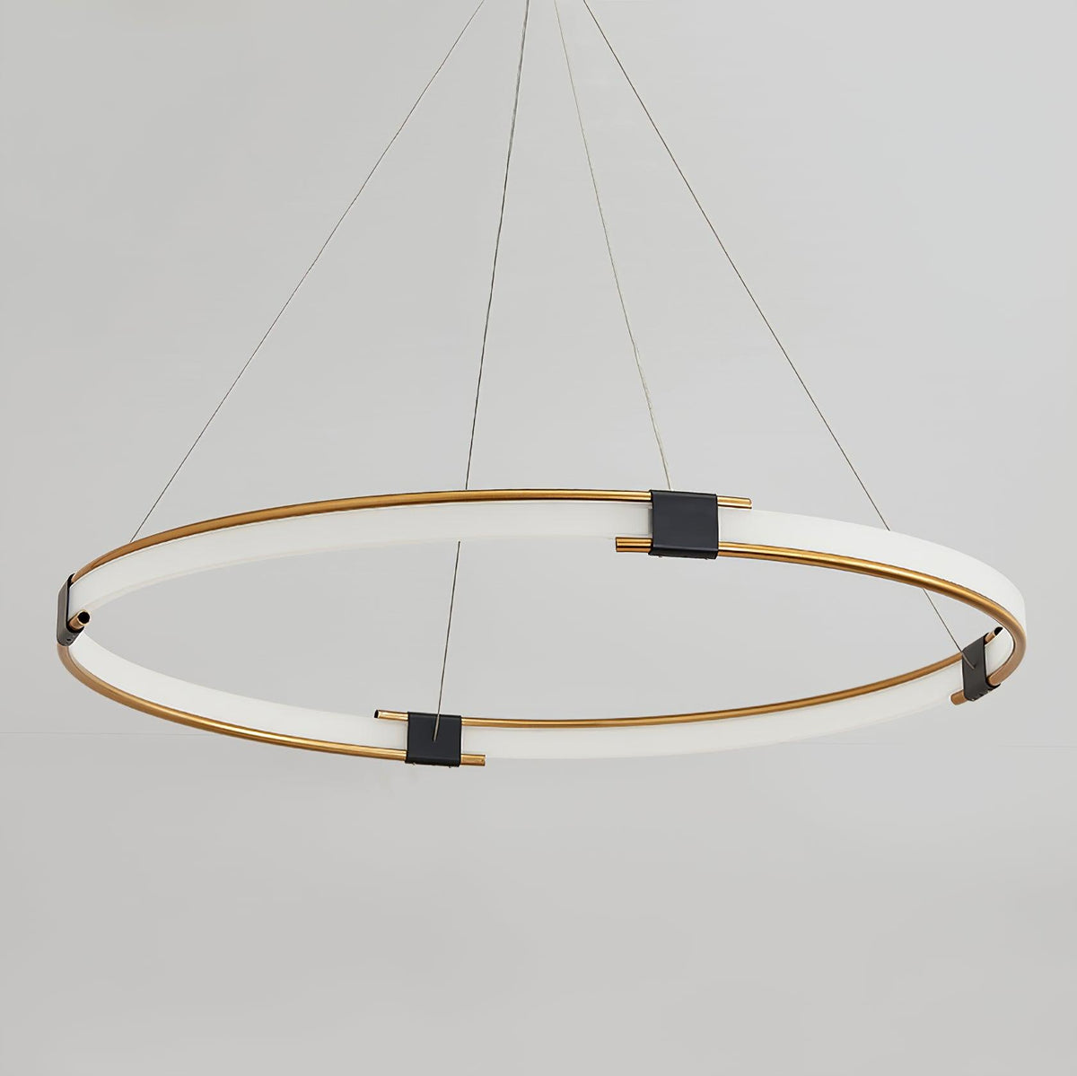 Lavi Chandelier Gold Ring LED Halo Modern