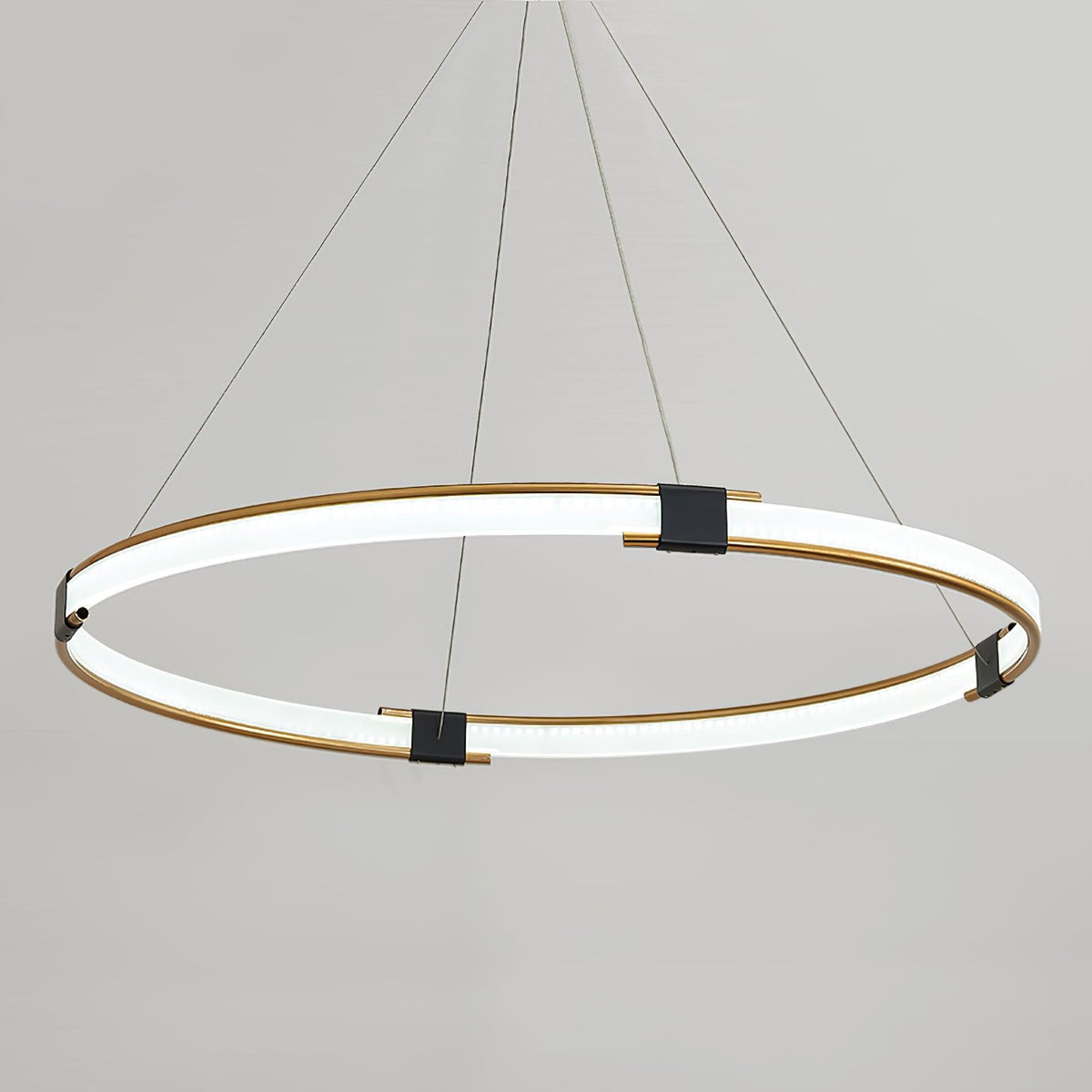 Lavi Chandelier Gold Ring LED Halo Modern