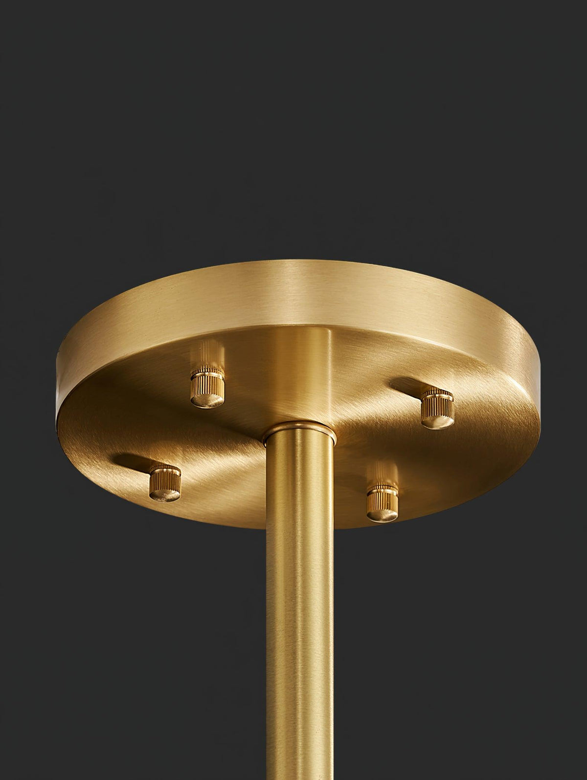 Solivian Chandelier Gold Clear Rod Elegant