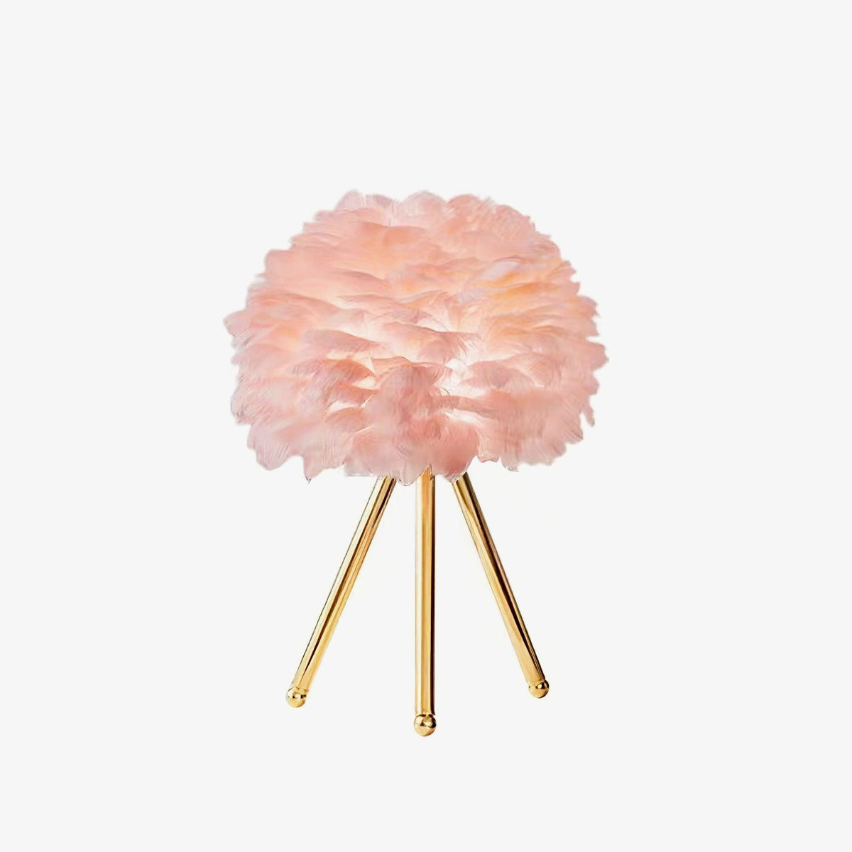Nilo Feather Feminine Table Lamp