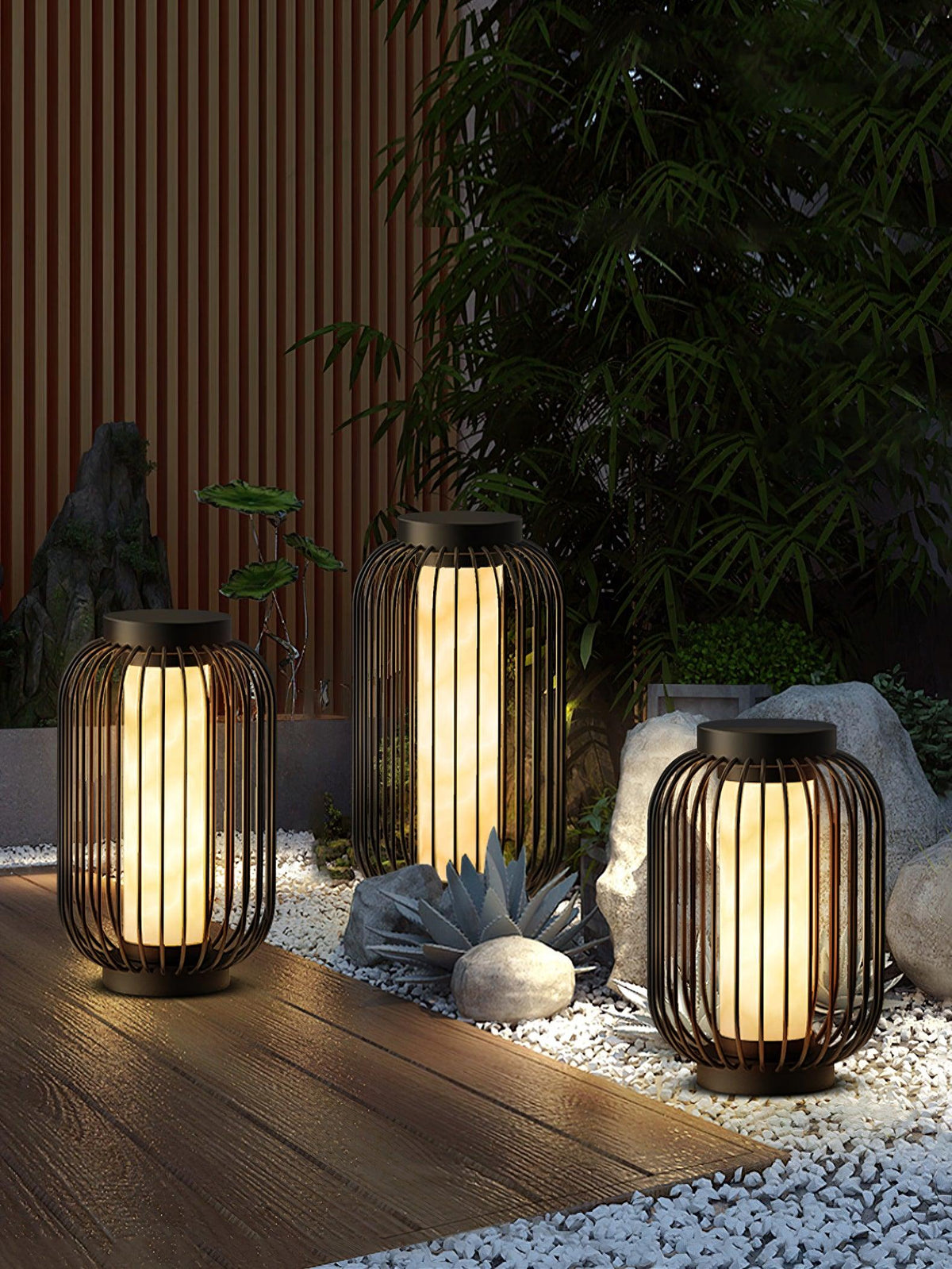 Eurthael Oriental Alabaster Table Lamp