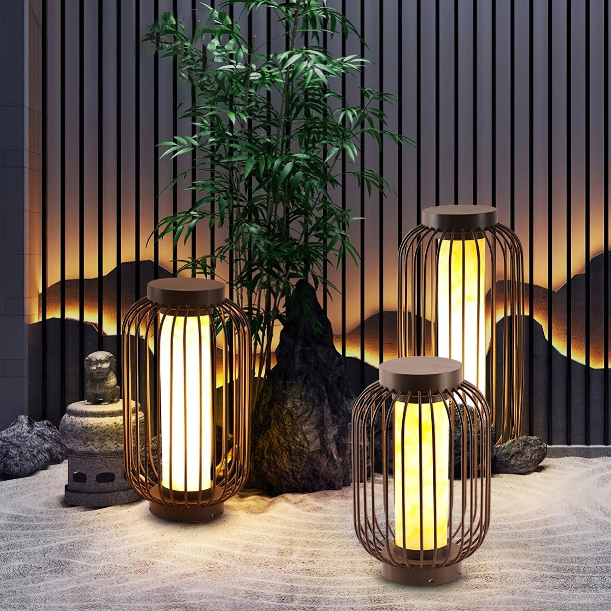 Eurthael Oriental Alabaster Table Lamp