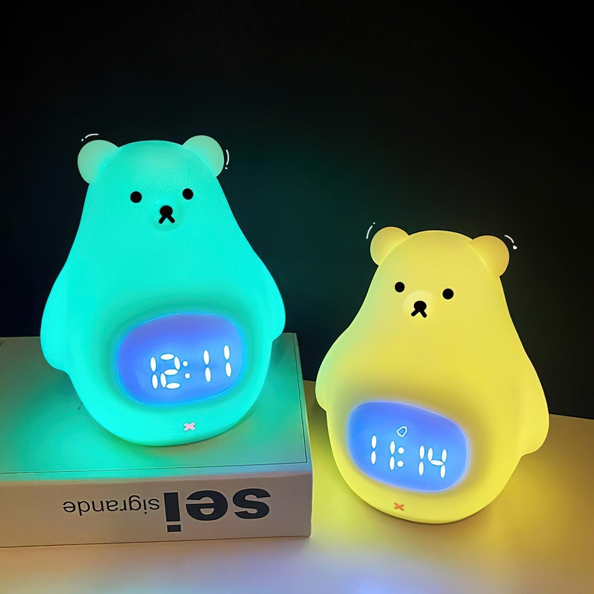 Bomi Clock Night Light (built-in battery)