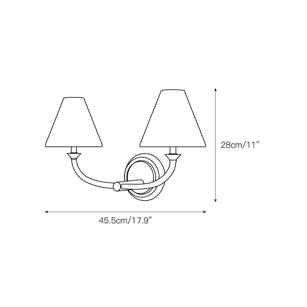 Oriisina Brass Wall Lamp