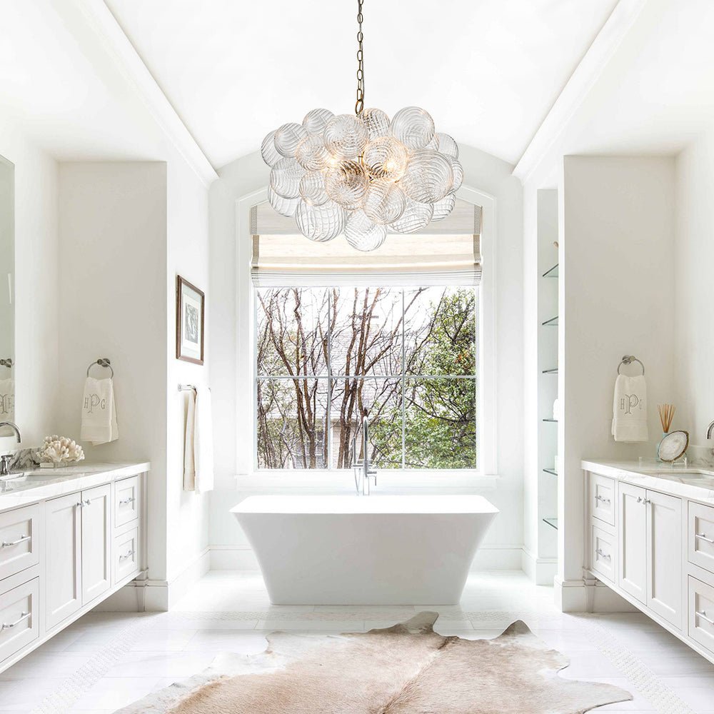 Aurora Chandelier Glass Ball Bubble Modern