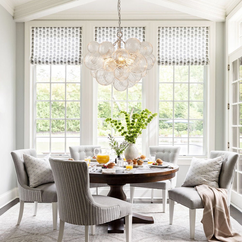 Aurora Chandelier Glass Ball Bubble Modern