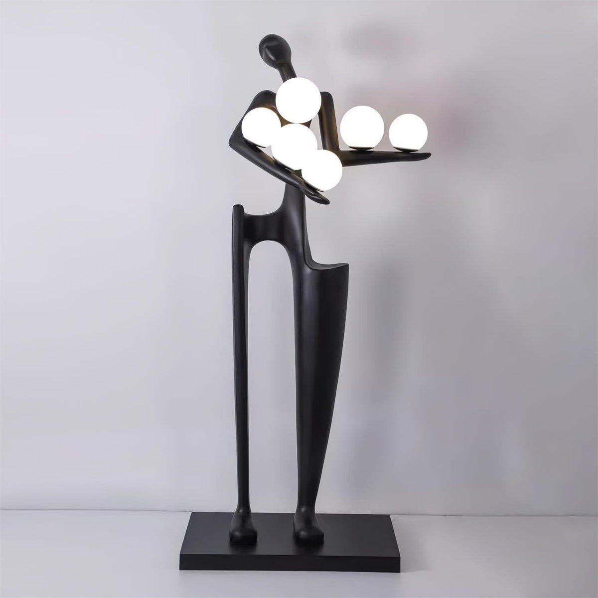 Viraeette Plastic Artistic Floor Lamp