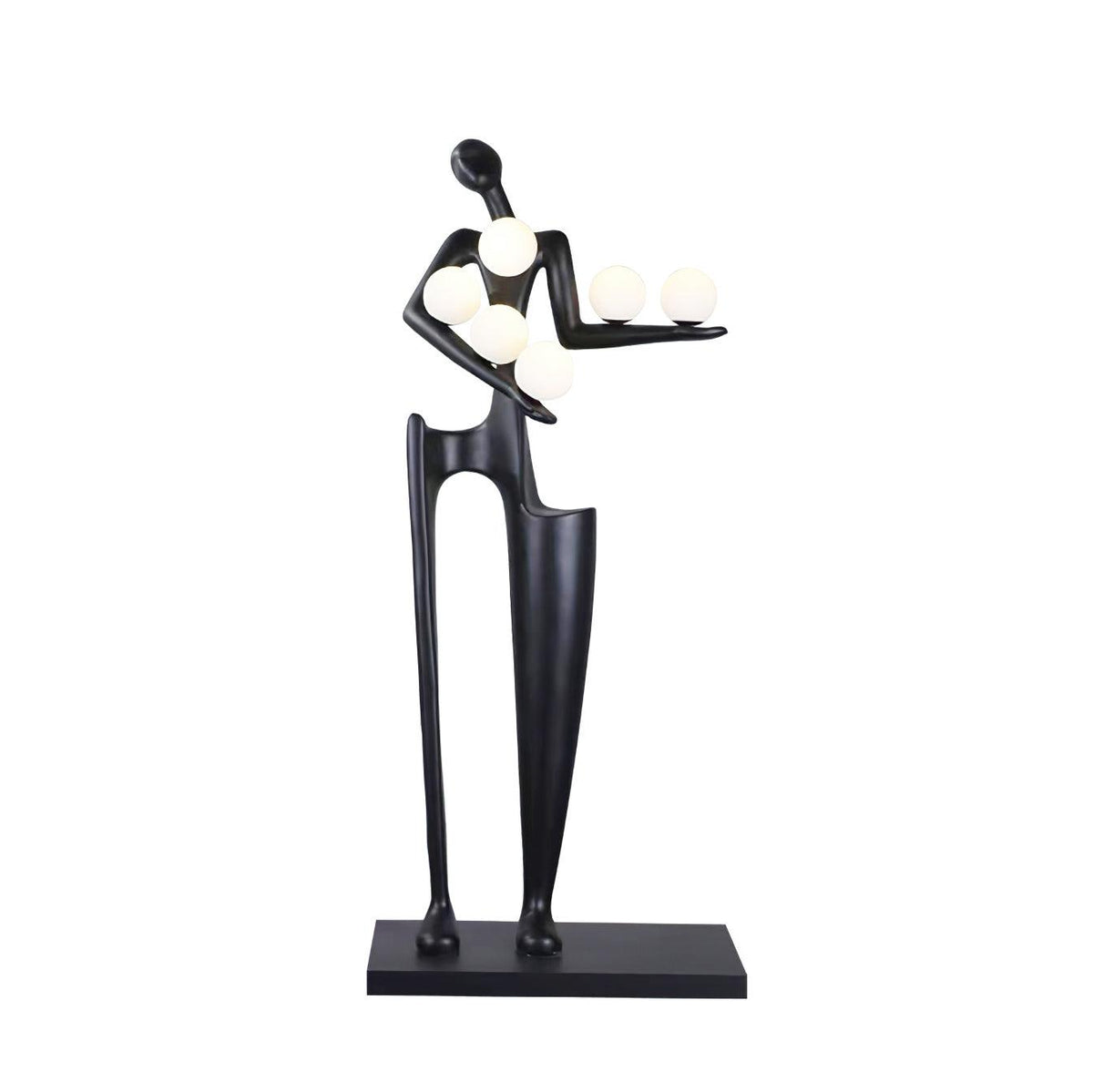 Viraeette Plastic Artistic Floor Lamp