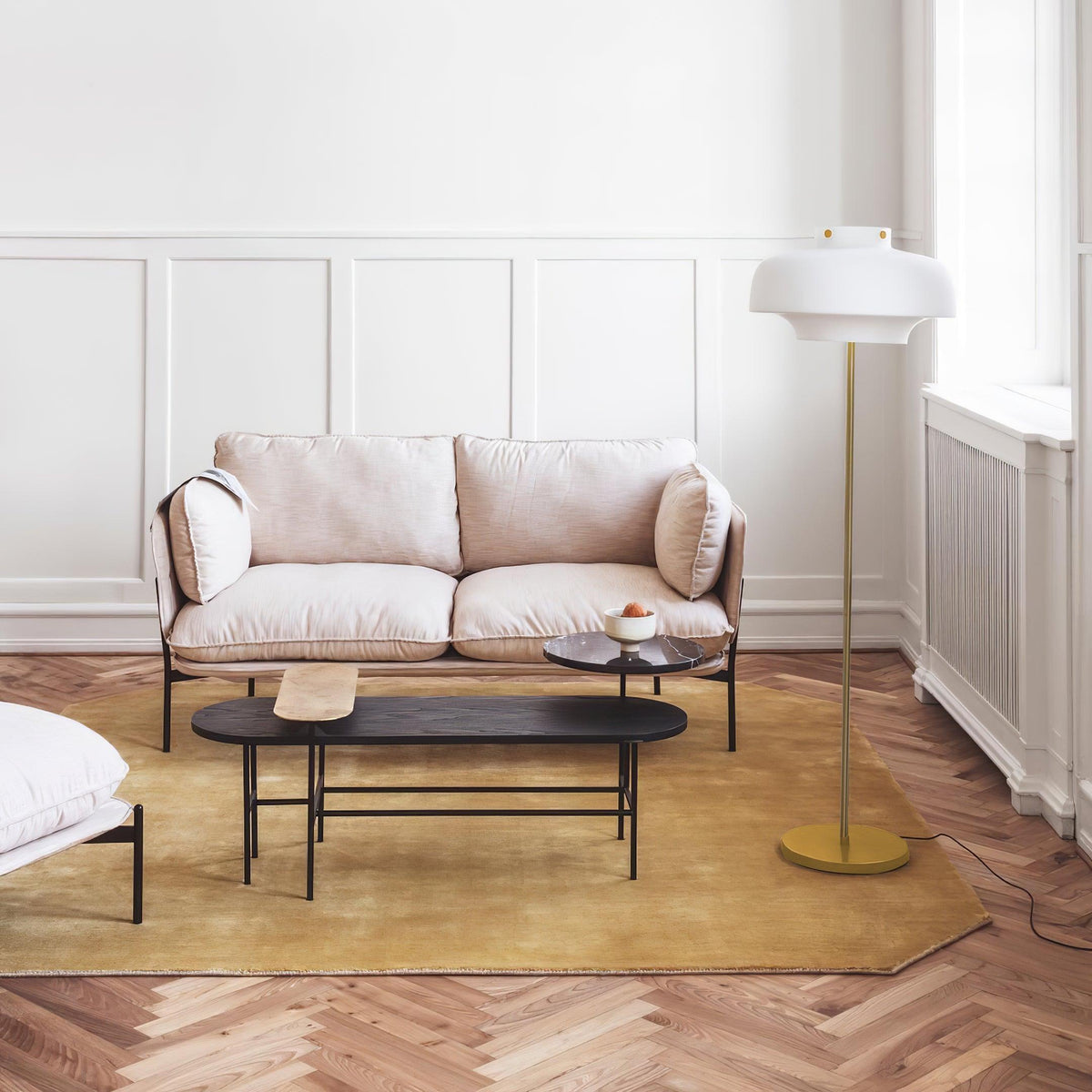 Olzoril Modern Marble Floor Lamp