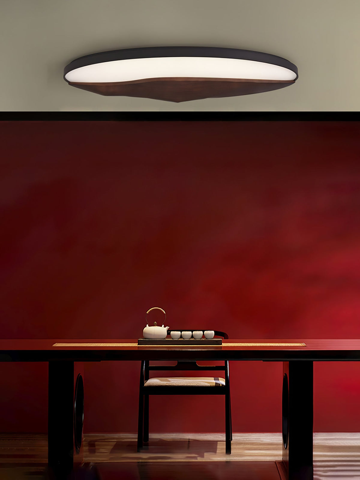 Vishaarae Scandi Wooden Ceiling Light