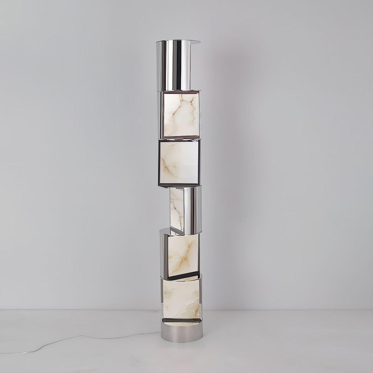 Votary Acrylic Column Floor Lamp