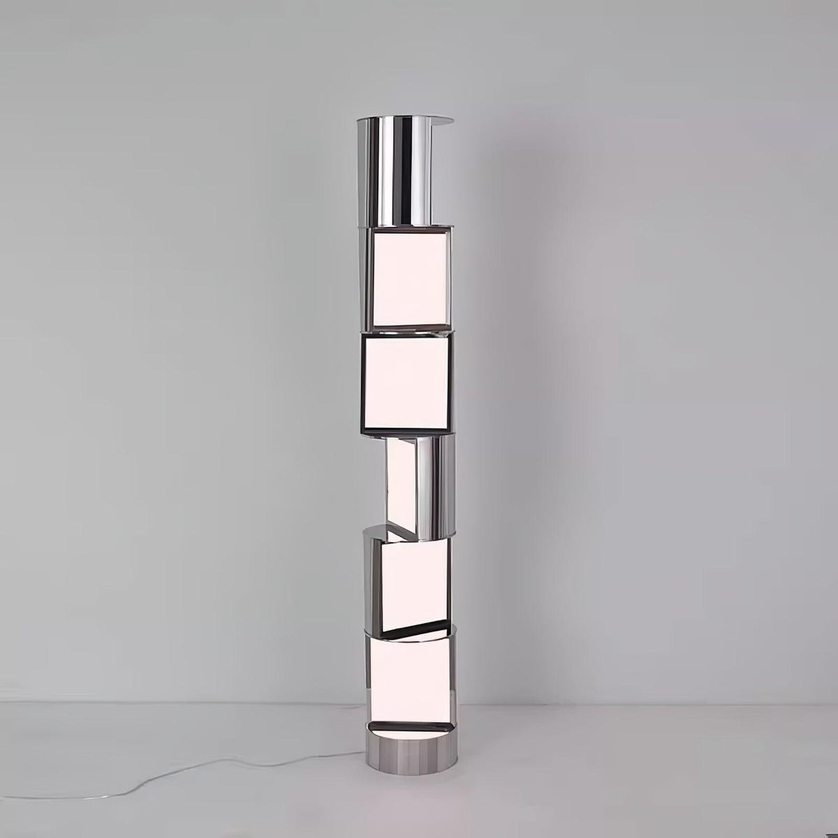 Votary Acrylic Column Floor Lamp