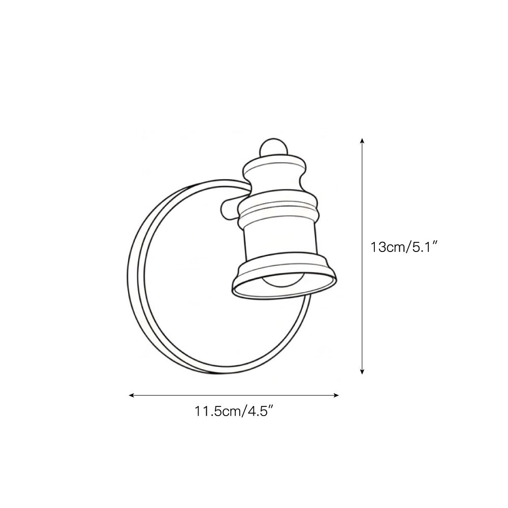 Iaila Brass Indoor Wall Light