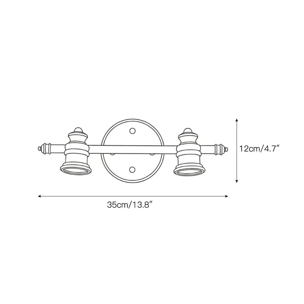 Iaila Brass Indoor Wall Light