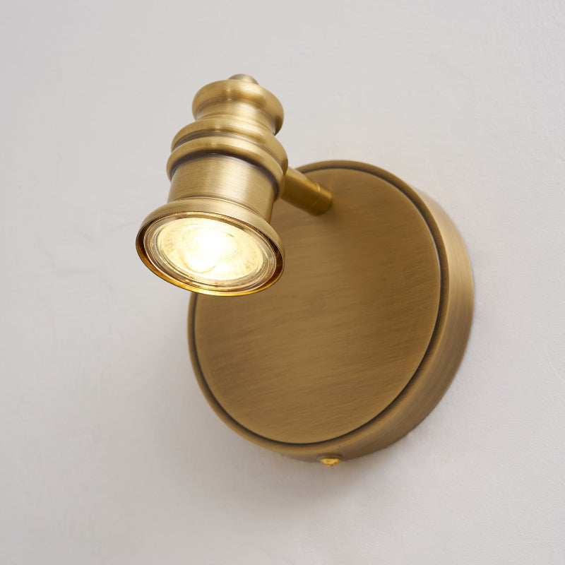 Iaila Brass Indoor Wall Light