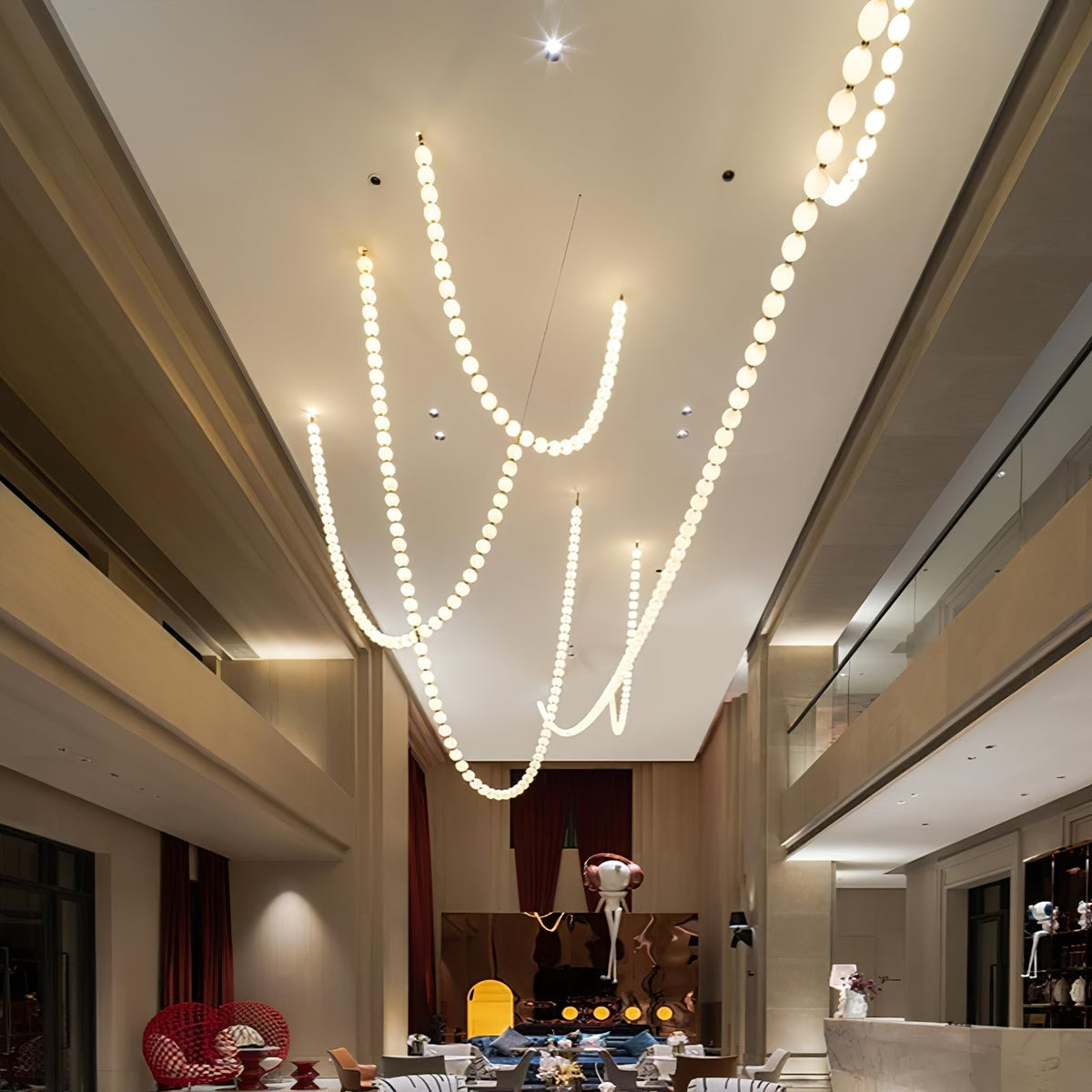 Kanell Brass Sputnik Chandelier
