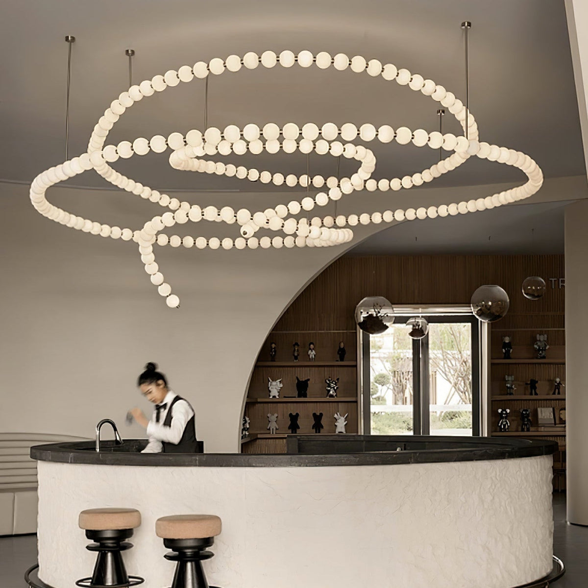 Kanell Brass Sputnik Chandelier