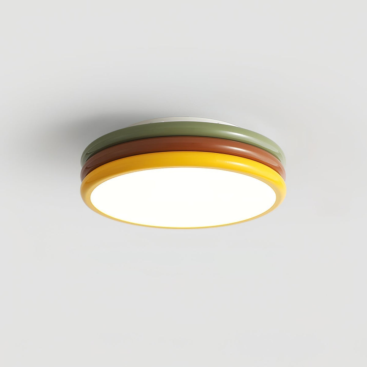 Dunoir Unique Art Color Stack Ceiling Lamp