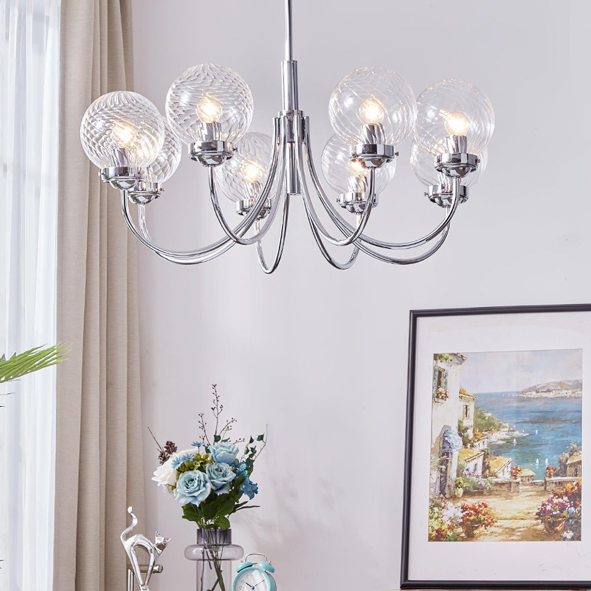 Armiriel Elegance Nordic Glass Chandelier