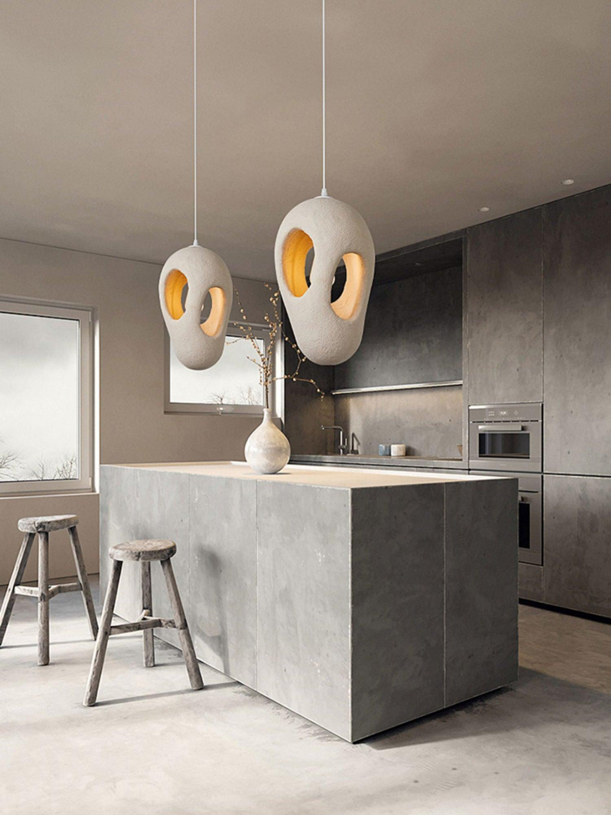 Evenu Beige Artistic Pendant Lamp
