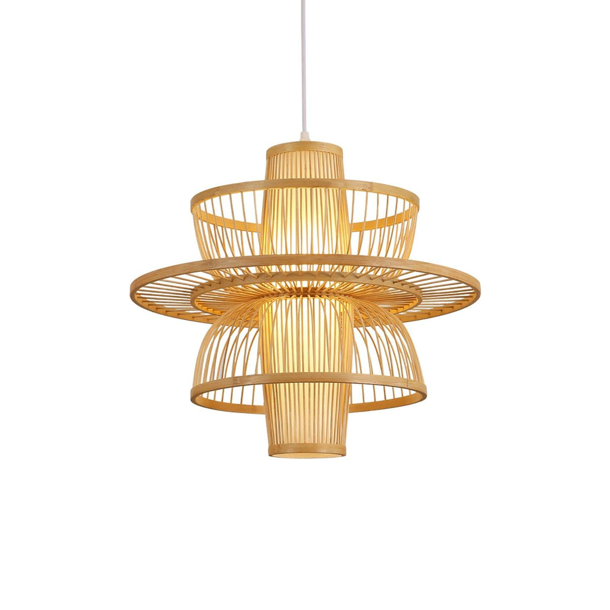 Gsplen Handmade Sigyn Bamboo Pendant Lamp