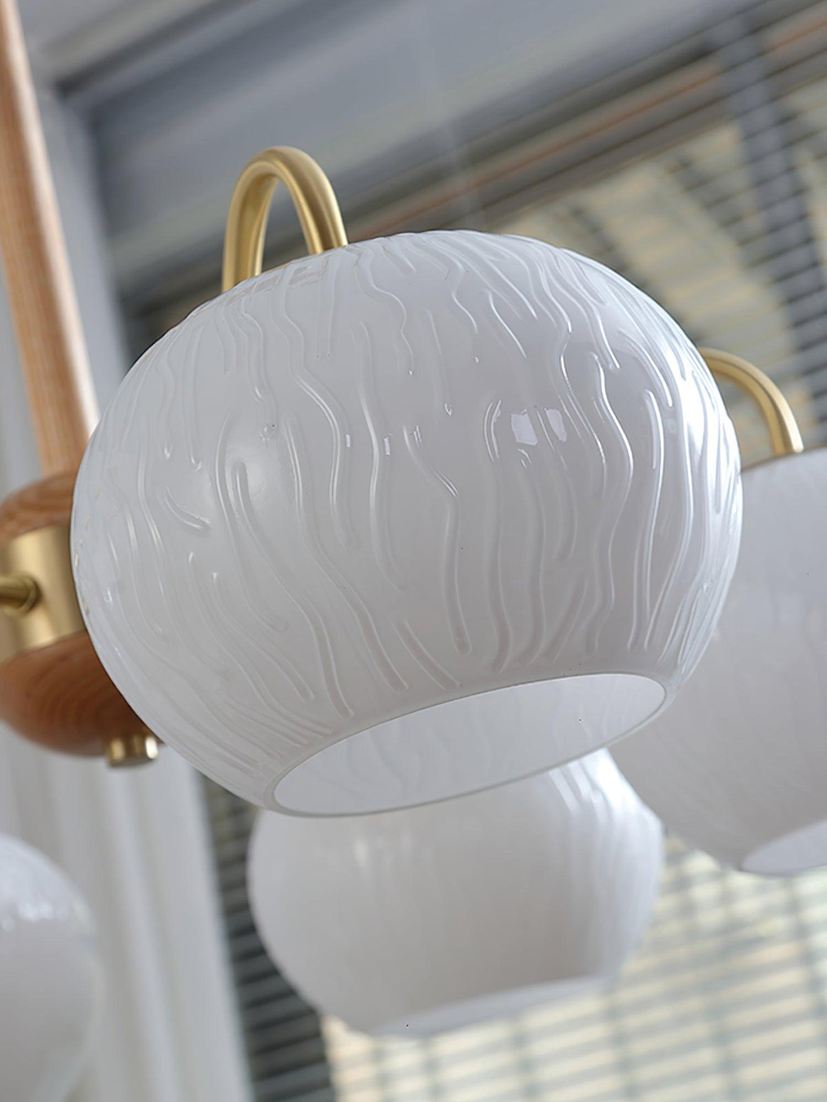 Elyra Elegant Wood Chandelier