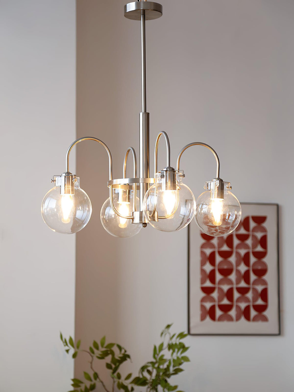 Verinyra Premium Nordic Art Glass Chandelier