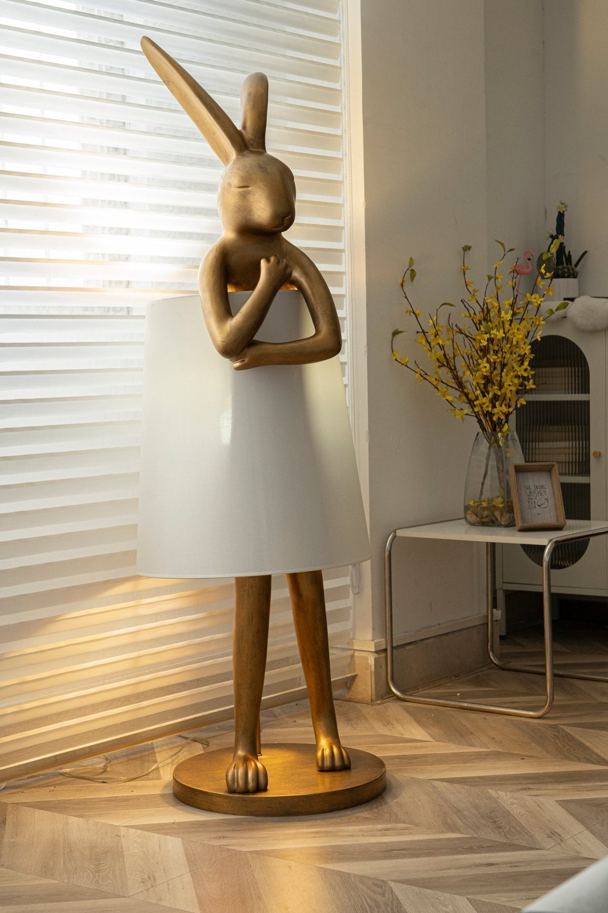 Sedr Luxurious Hare Silhouette Floor Lamp
