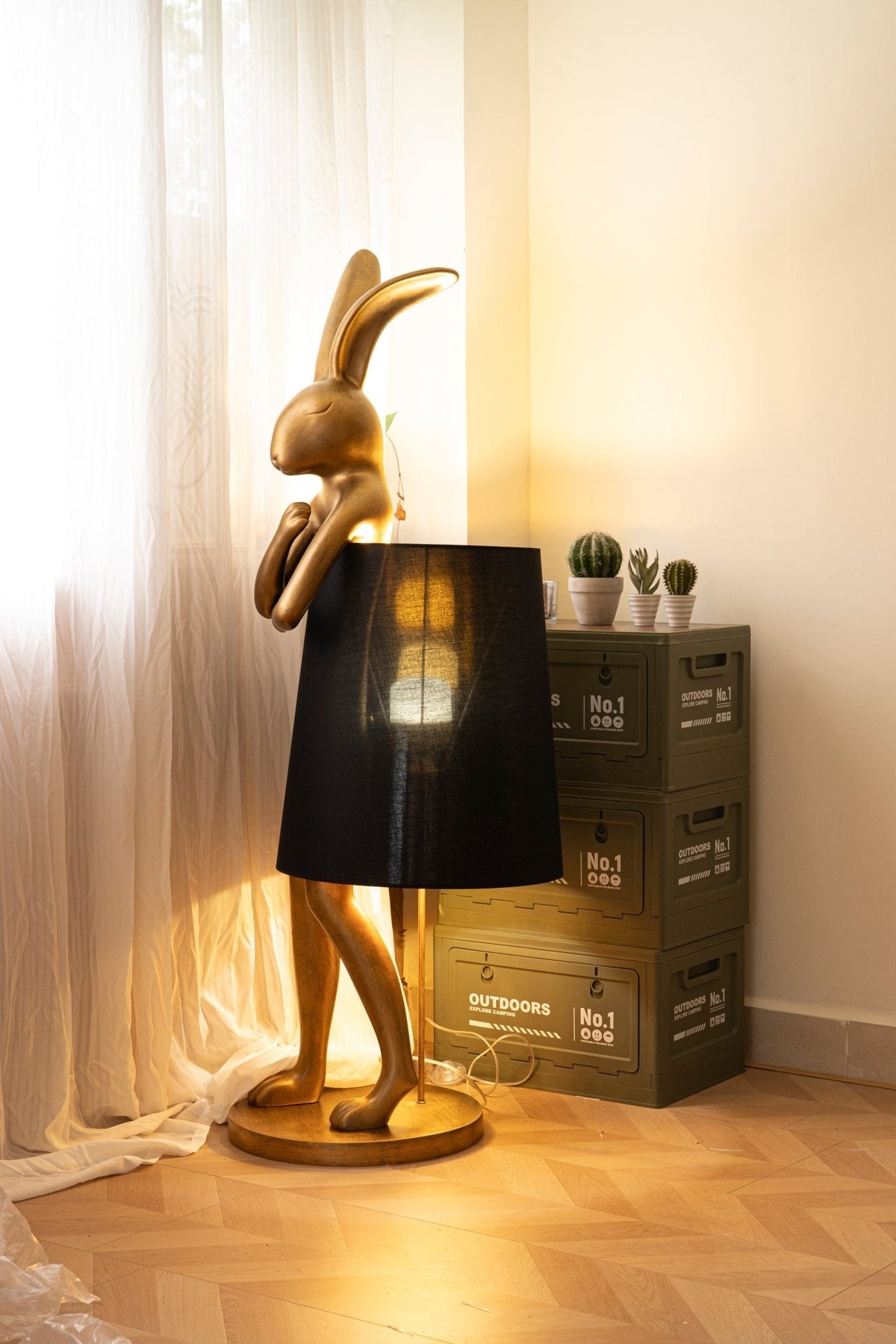 Sedr Luxurious Hare Silhouette Floor Lamp