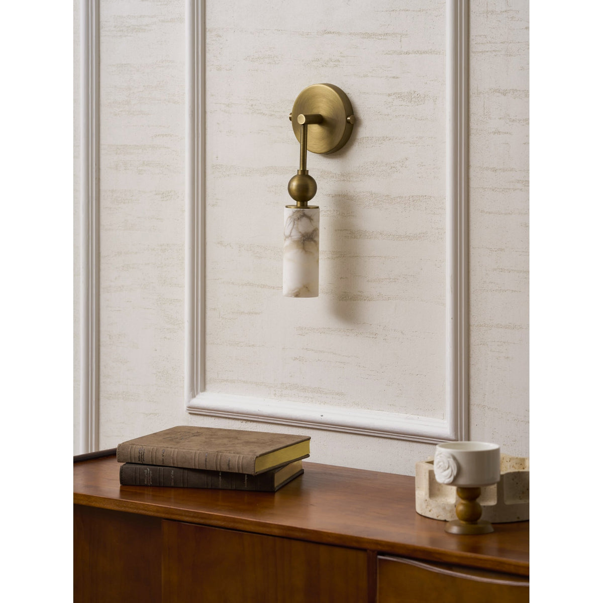 Javen Alabaster Indoor Wall Light