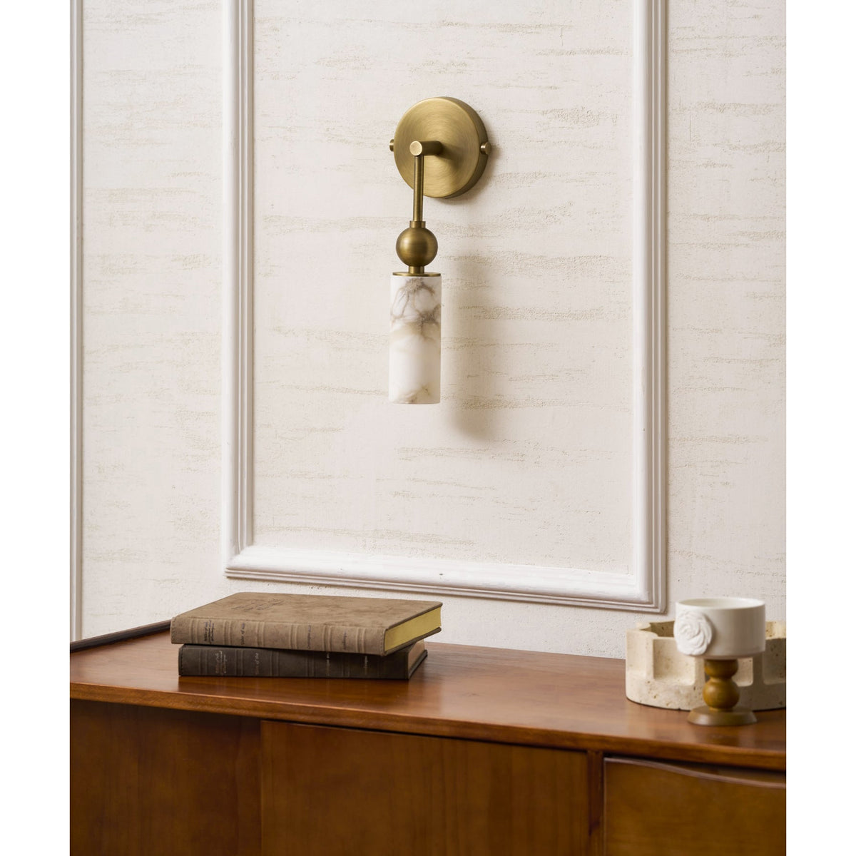Javen Alabaster Indoor Wall Light