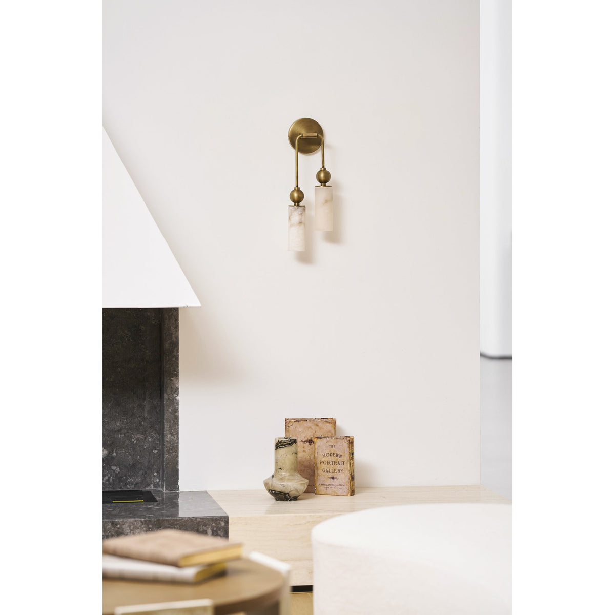 Javen Alabaster Indoor Wall Light