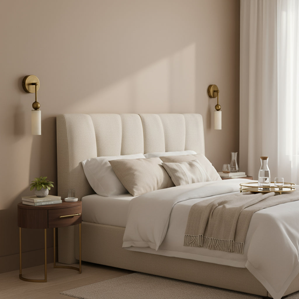 Javen Alabaster Indoor Wall Light