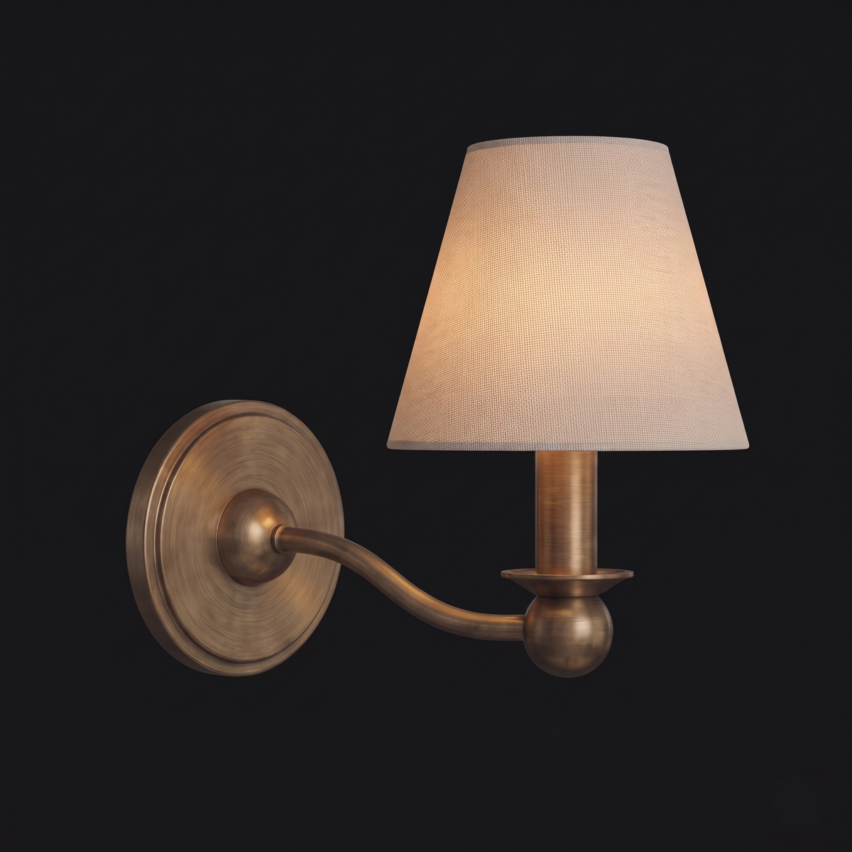 Finsmere Fabric Wall Sconce