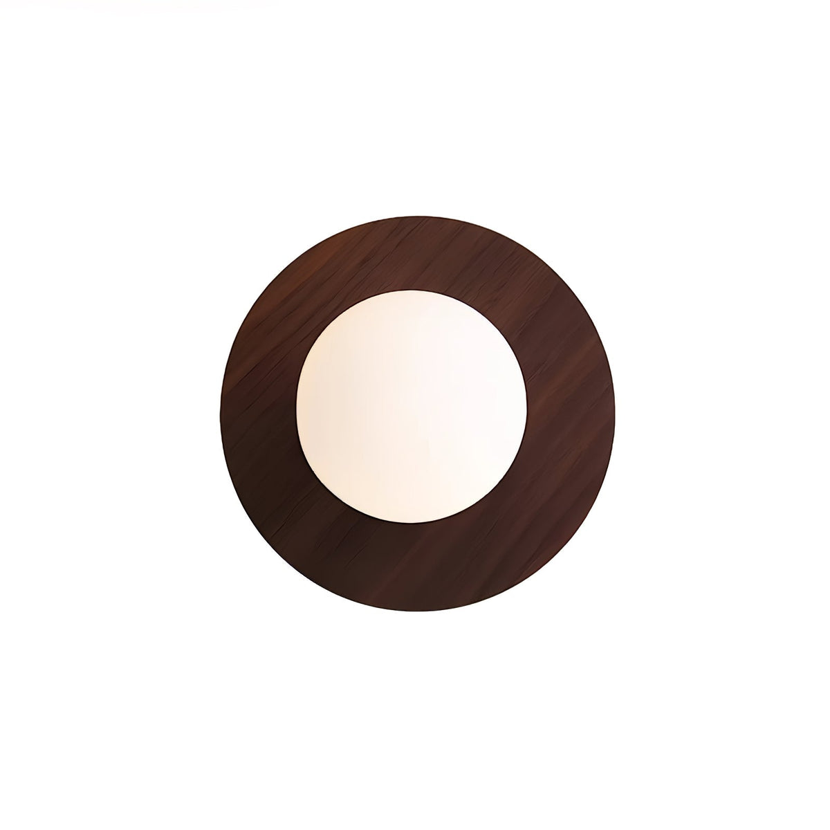 Eloza Modern Minimalist Wooden Glass Wall Light