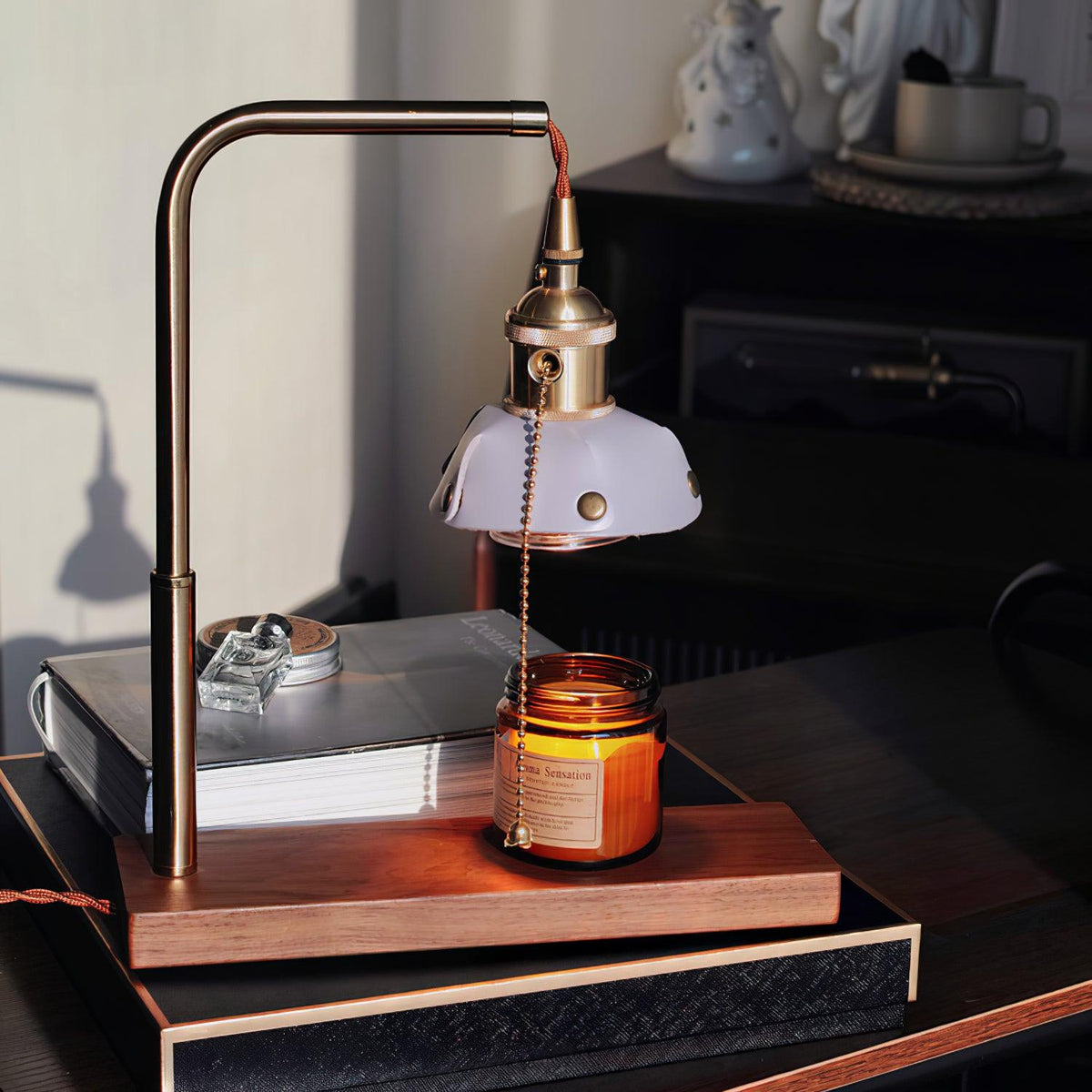 Clark Modern Wood Table Lamp