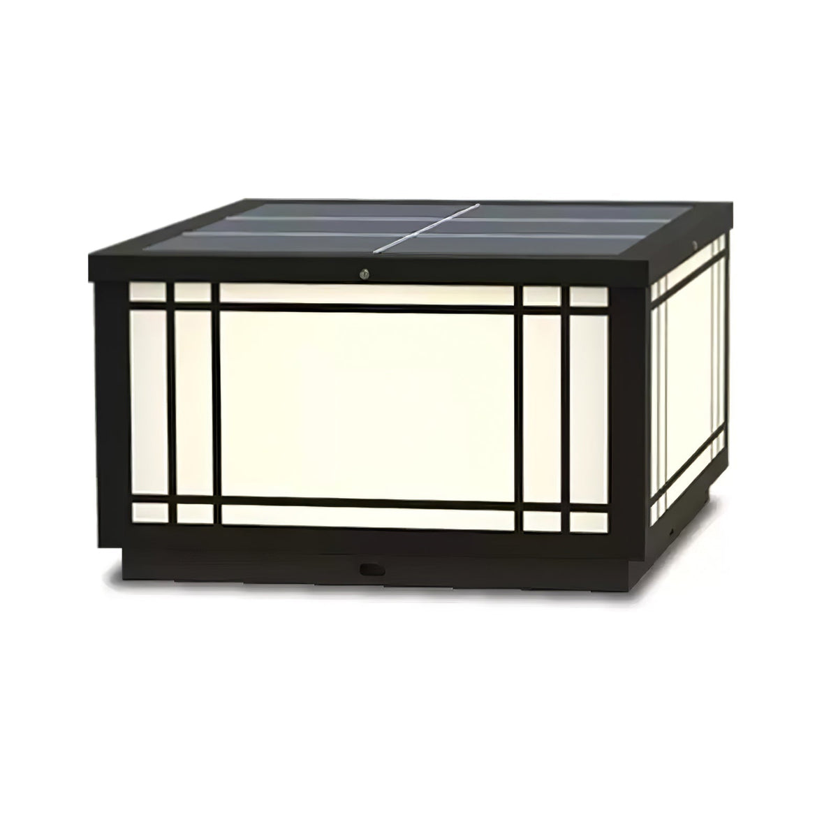 Harrison Classic Premium Solar Cube Outdoor Lamp