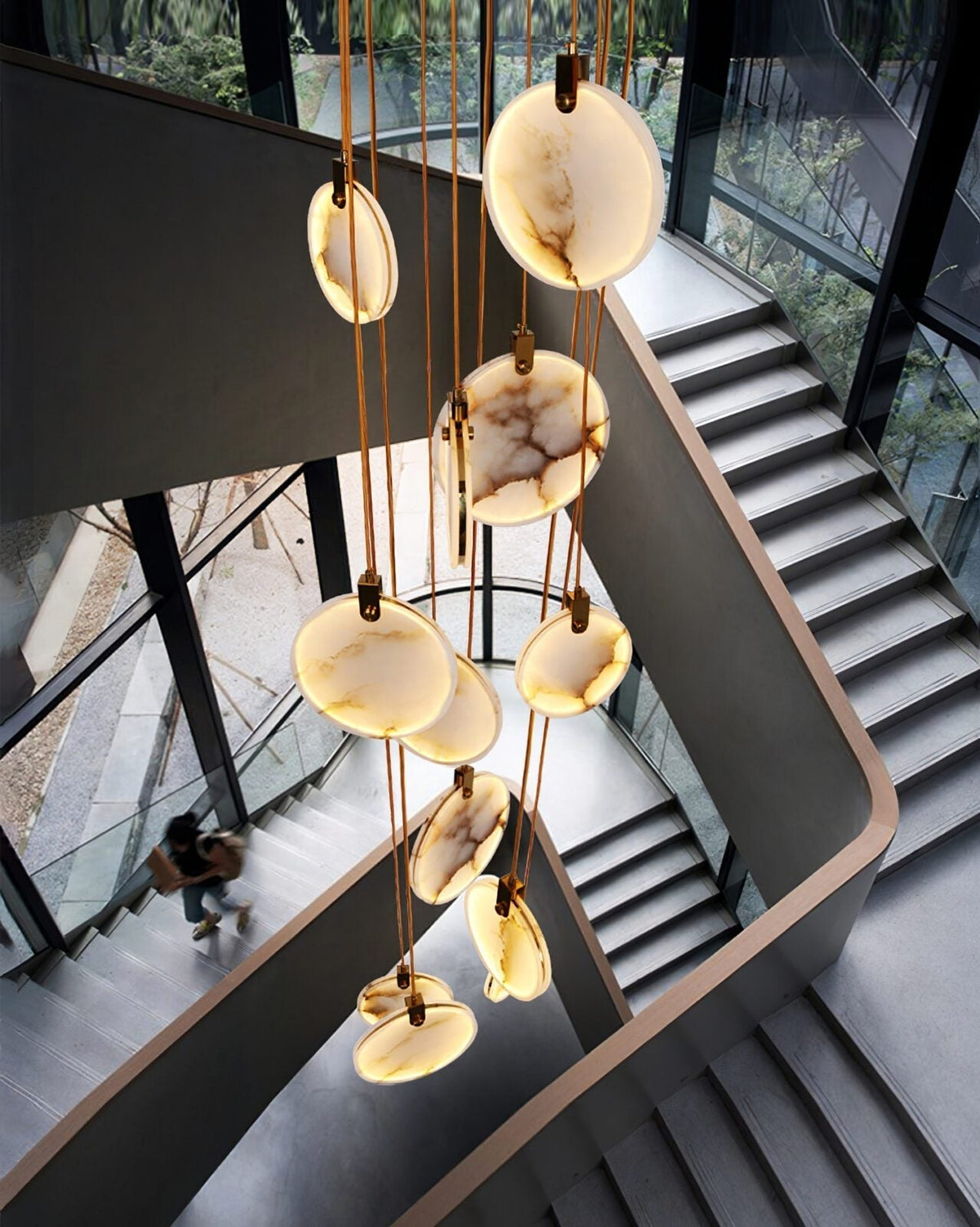 Lynore Alabaster Pendant Light