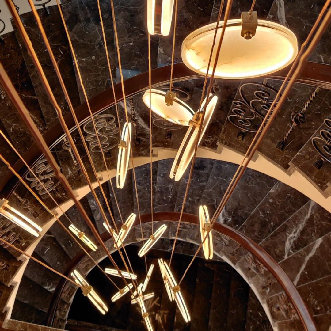 Lynore Alabaster Pendant Light