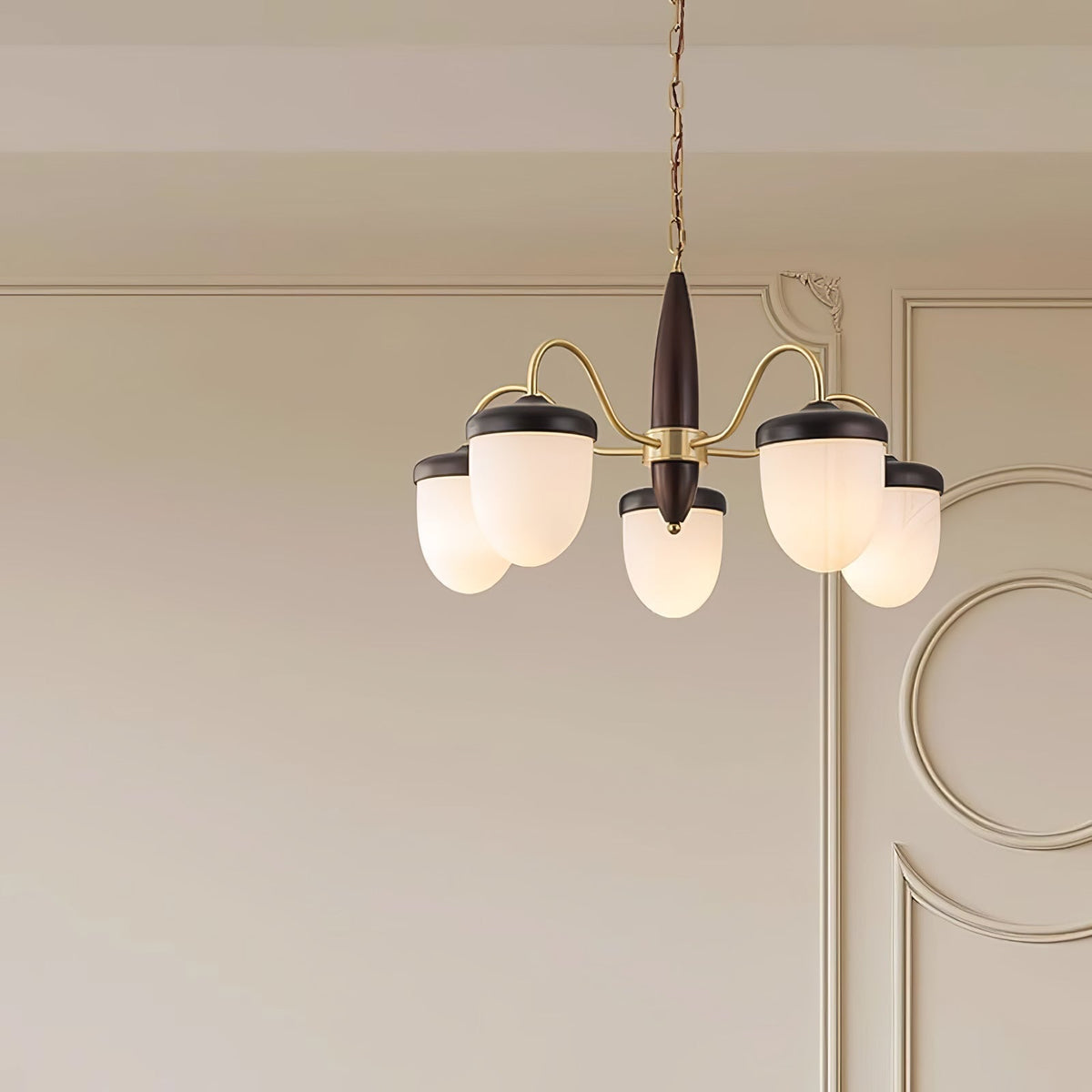 Calanora Chandelier Capsule Arm Rustic