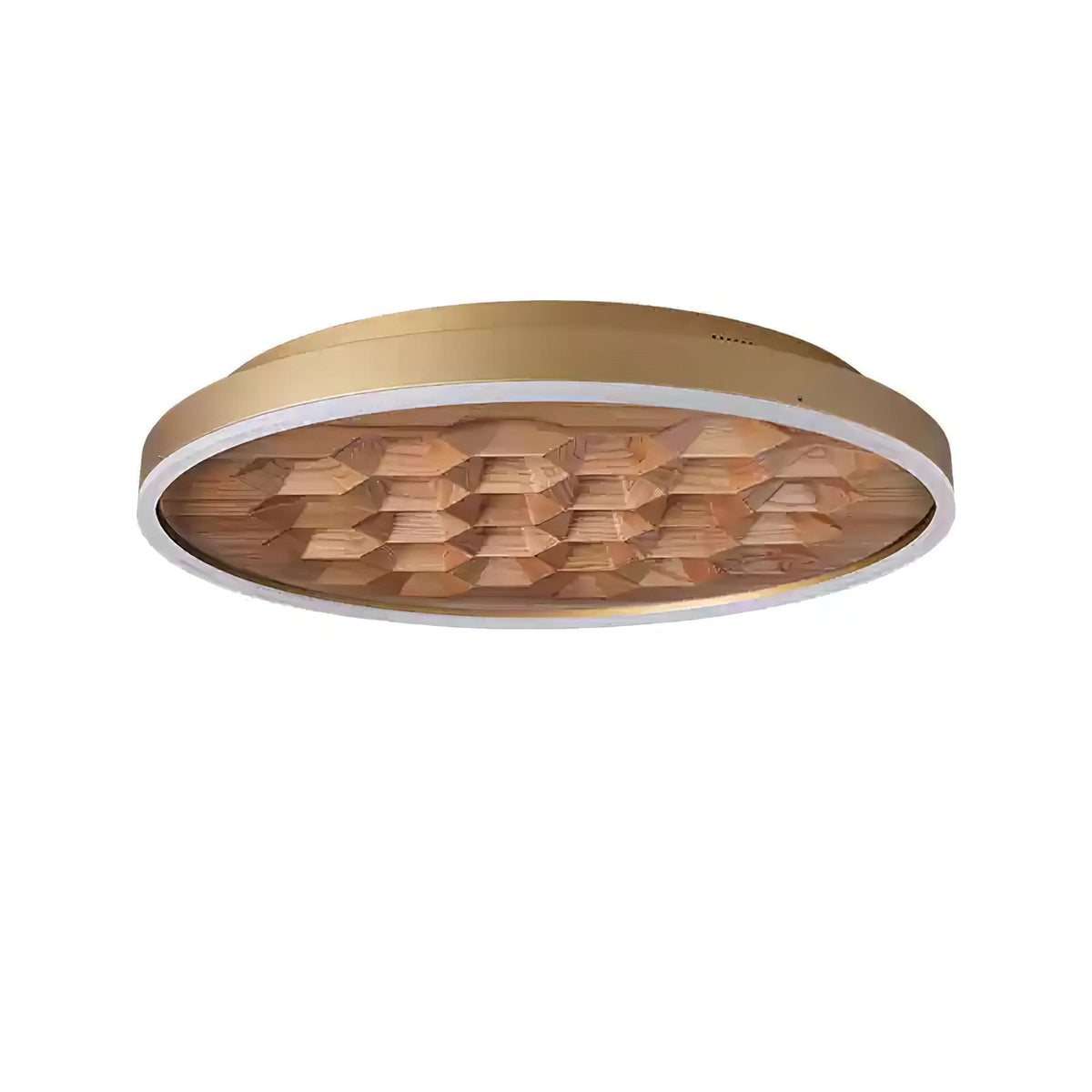 Cevynira Textured Bronze Flush Mount
