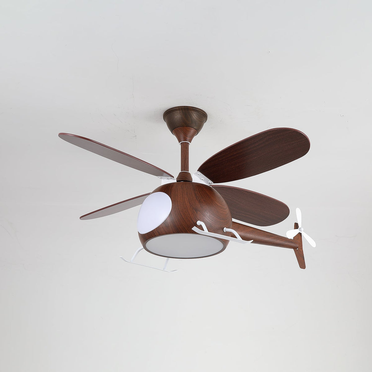 Aviara Modern Wood Breeze Kids Ceiling Fan Light
