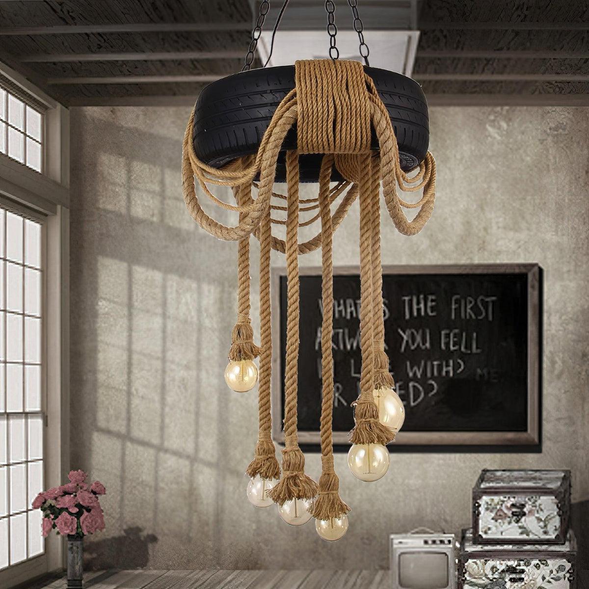 Teriiella Industrial Chandelier