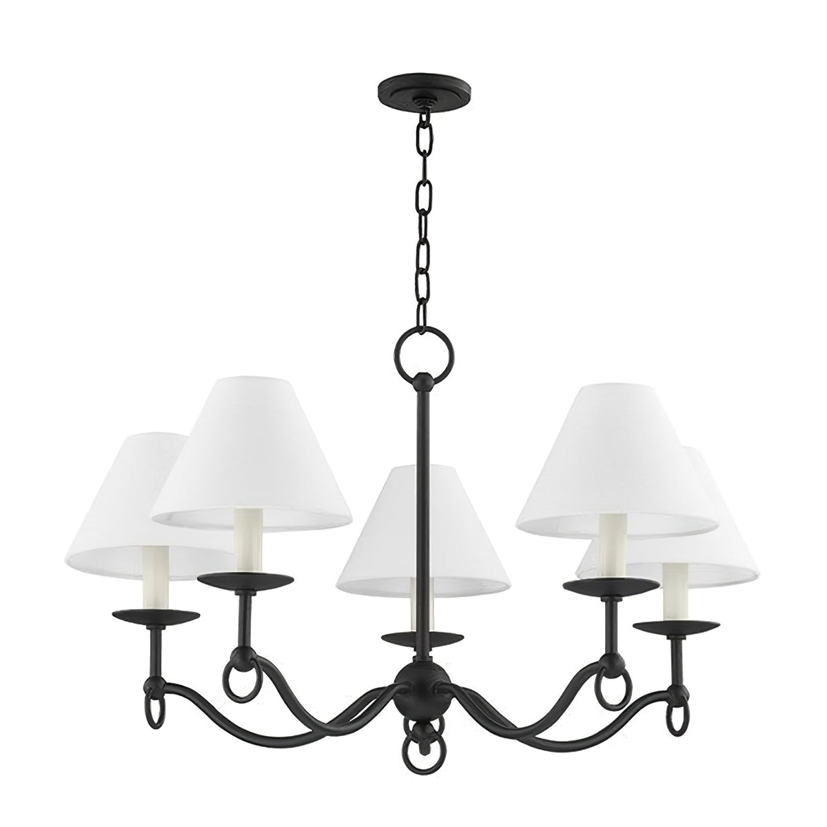 Selirira Chandelier Curved Arms Vintage