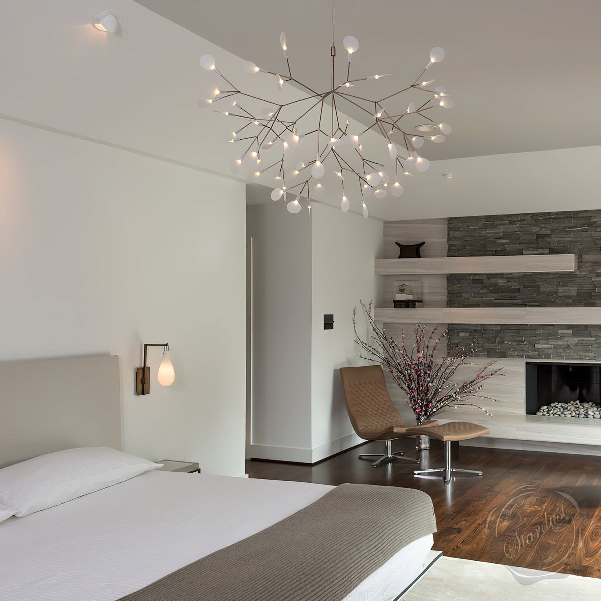 Zisha Branch Chandelier