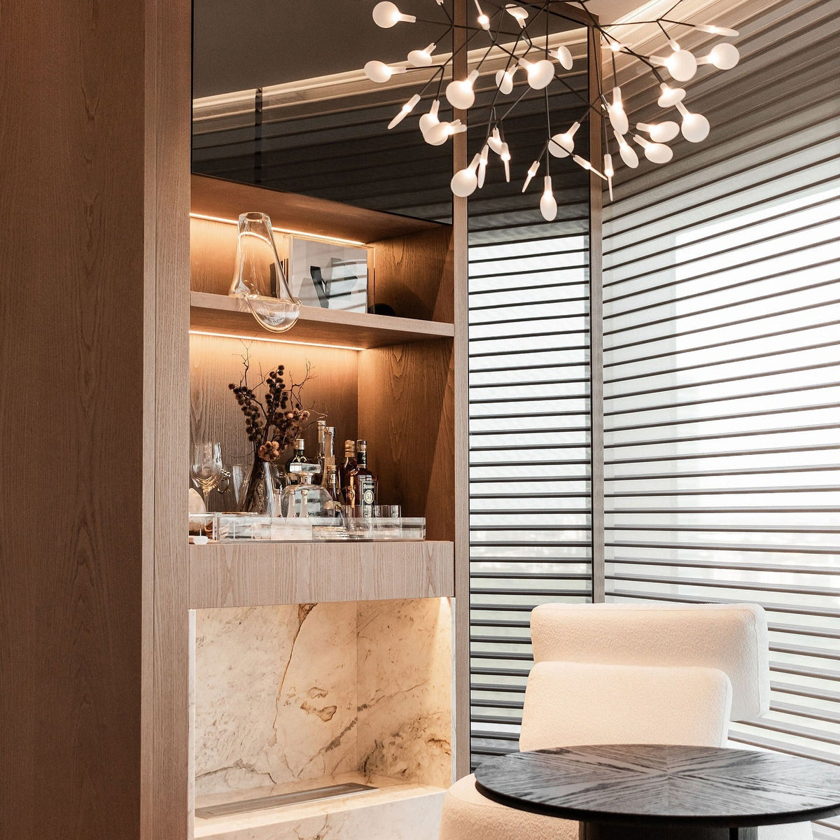 Zisha Branch Chandelier